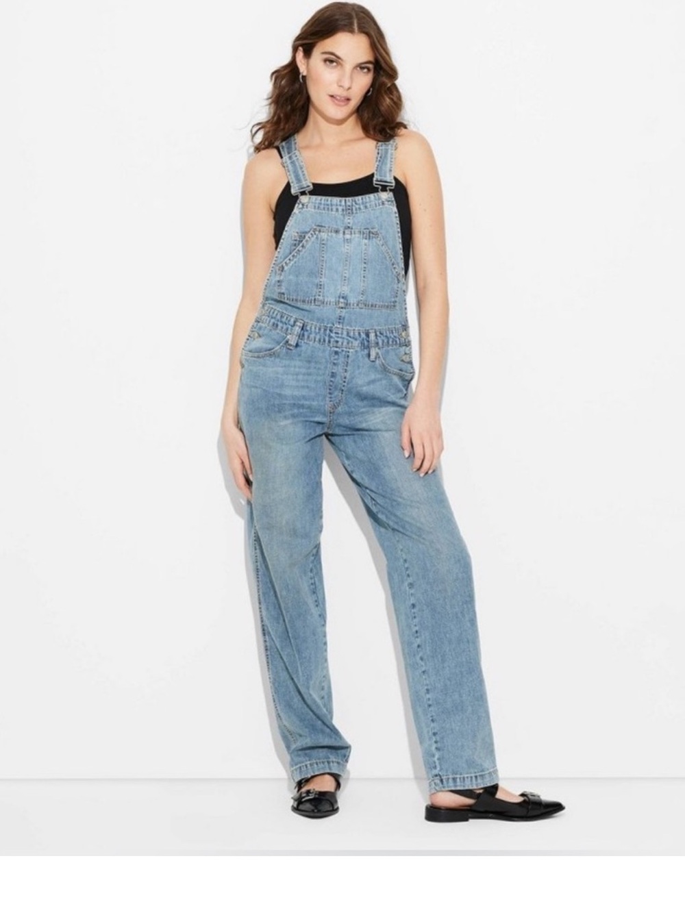 Wild fable relaxed fit overalls nwt